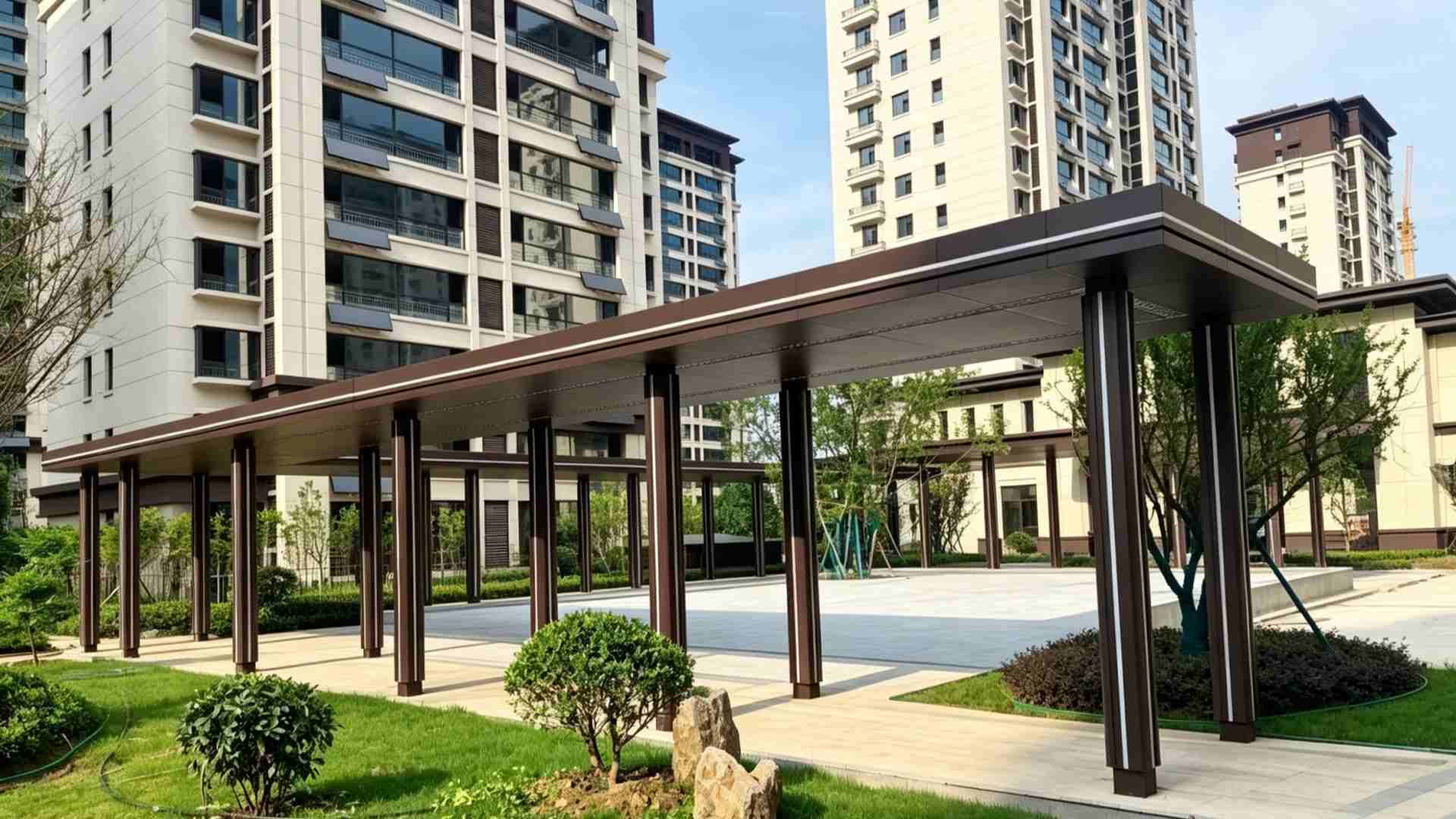7 Key Advantages of Aluminum Panel Sunshade Canopies